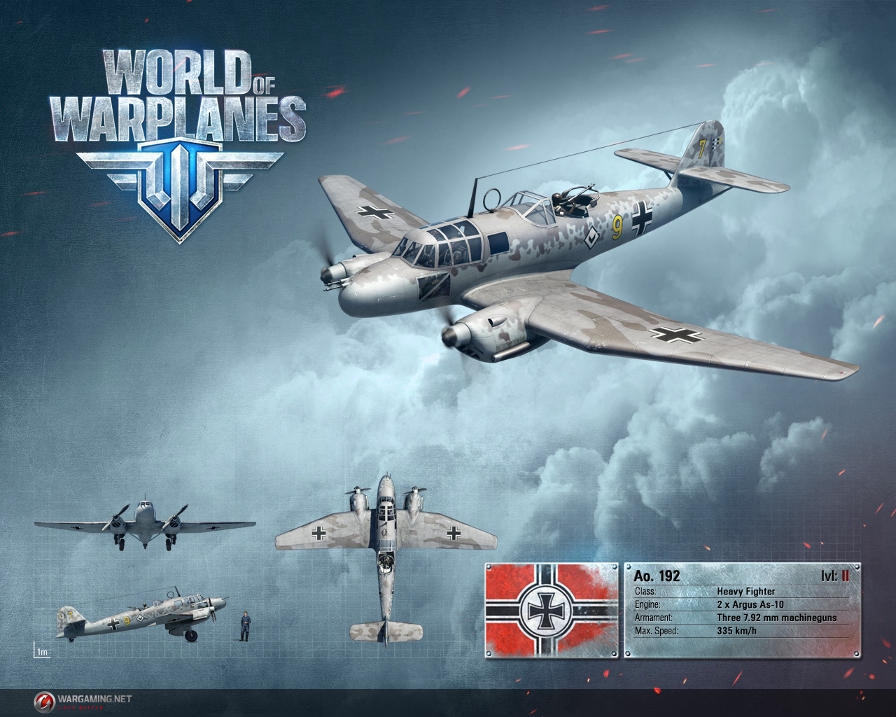 1280X1024 World of War Planes Renders