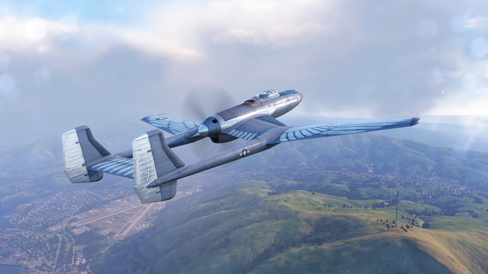 Vultee XP-54 Swoose Goose | World of Warplanes